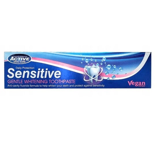 Beauty Formulas, Sensitive Gentle Whitening Toothpaste, Wybielająca pasta do zębów, 100ml Beauty Formulas