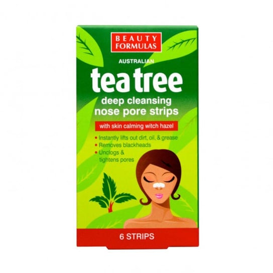 Beauty Formulas, Tea Tree, peeling oczyszczający do twarzy, 150 ml Beauty Formulas