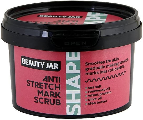 Beauty Jar, Anti-Stretch Mark, Peeling do ciała przeciw rozstępom, 400 g Beauty Jar