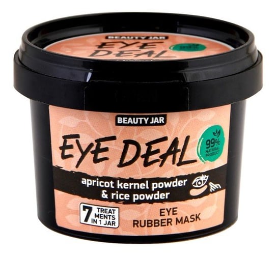 Beauty Jar, Eye Deal, Maska pod oczy Morela i Ryż, 15 g Beauty Jar