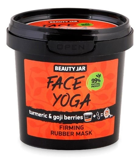 Beauty Jar, Face yoga, Ujędrniająca maska gumowa do twarzy, 20 g Beauty Jar