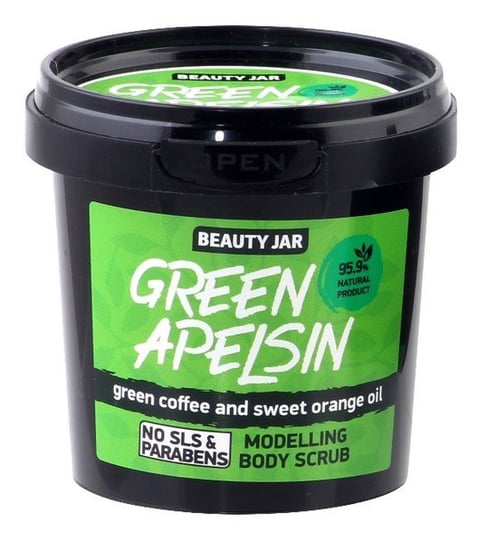 Beauty Jar, Green Apelsin, scrub do ciała, 200 g Beauty Jar