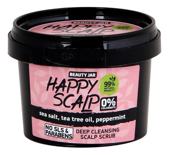 Beauty Jar, Happy Scalp, Głęboko oczyszczający peeling do skóry głowy, 100 g Beauty Jar
