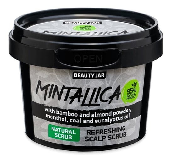 Beauty Jar, Mintallica, Orzeźwiający peeling do skóry głowy, 100 g Beauty Jar