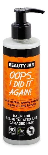 Beauty Jar, Oops...I Did It Again, balsam do włosów zniszczonych i farbowanych, 250 ml Beauty Jar