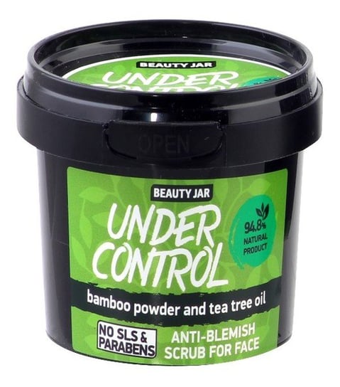 Beauty Jar, Under Control, scrub do twarzy przeciw wypryskom, 120 g Beauty Jar