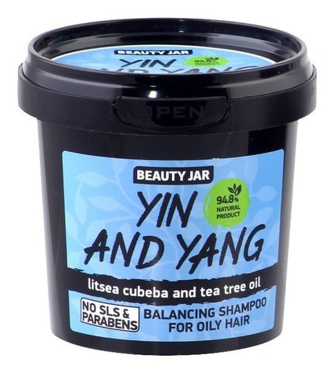 Beauty Jar, Yin and Yang, szampon dla włosów przywracający równowagę, 150 g Beauty Jar