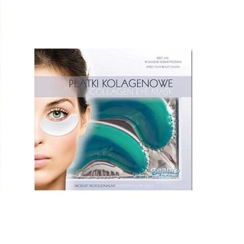 BeautyFace, płatki kolagenowe pod oczy z algami morskimi i ekstraktem ogórka BeautyFace