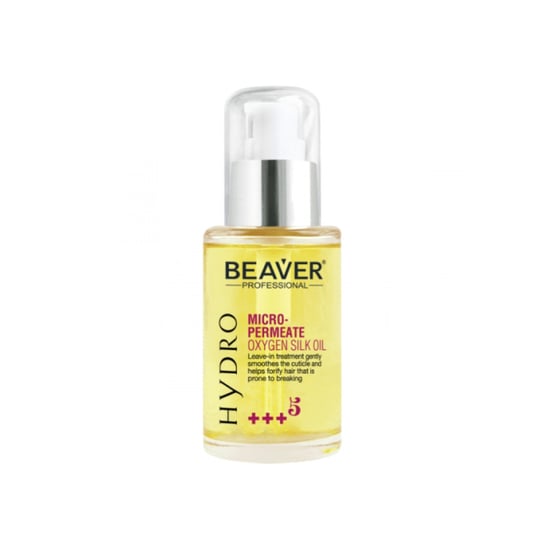 Beaver, Olejek jedwabny głęboko przenikający do włosów, 60 ml Beaver