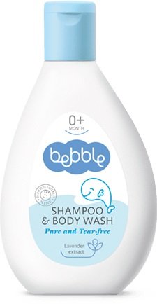 Bebble, szampon i żel do kąpieli, 200 ml Bebble