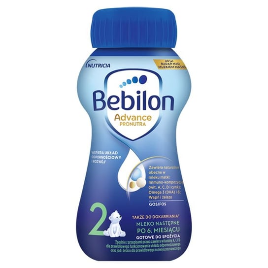 Bebilon 2 Advance Pronutra, mleko następne po 6. miesiącu, 200 ml Bebilon