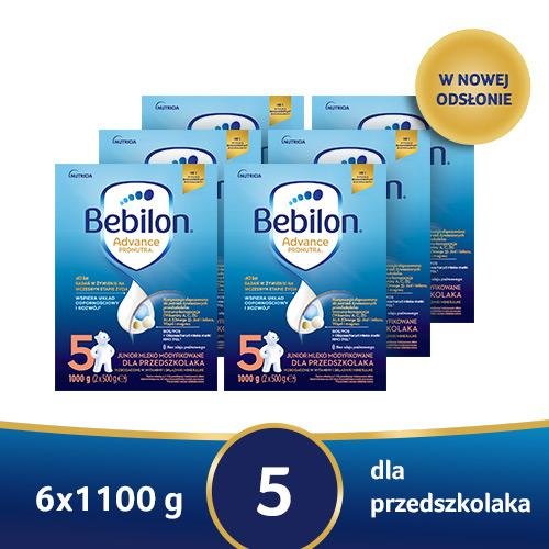 Bebilon Junior 5 Z Pronutra-Advance Zestaw 6X1100G Bebilon