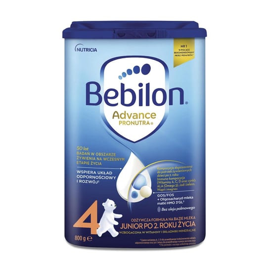 Bebilon, Mleko, Junior 4, 800 g, 18m+ Bebilon