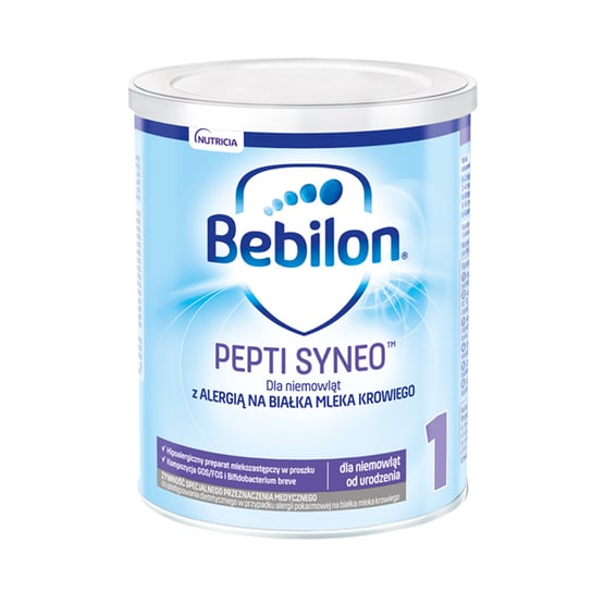 Bebilon pepti 1 Syneo Żywność specjalnego przeznaczenia medycznego 400 g Bebilon