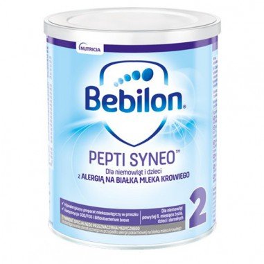 Bebilon pepti 2 Syneo Żywność specjalnego przeznaczenia medycznego 400 g Bebilon