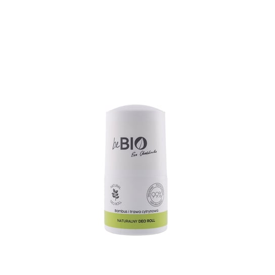 beBio, Bambus i Trawa Cytrynowa, naturalny dezodorant roll-on, 50 ml beBIO