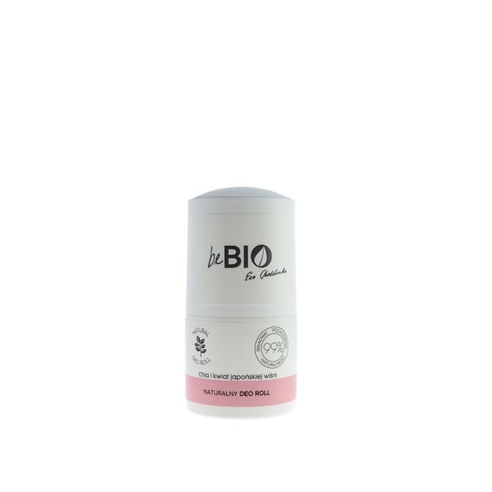 beBio, Chia i Kwiat Japońskiej Wiśni, naturalny dezodorant roll-on, 50 ml beBIO