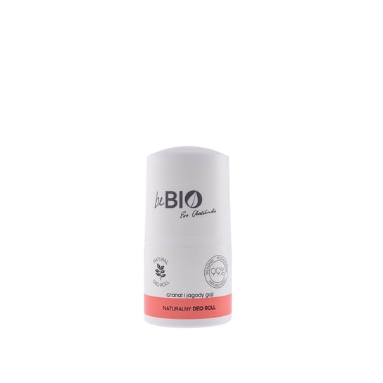 beBio, Granat i Jagody Goji, naturalny dezodorant roll-on, 50 ml beBIO