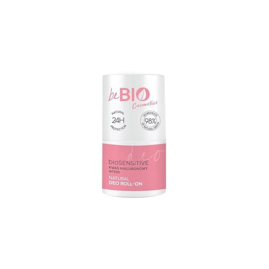 beBio, Naturalny deo roll-on na bazie naturalnego ałunu z kwasem hialuronowym i ekstraktem z wrzosu, 50 ml beBIO