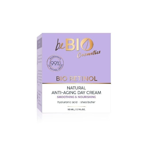 beBio, Naturalny krem Anti-Aging do twarzy na dzień Bio Retinol, 50 ml beBIO