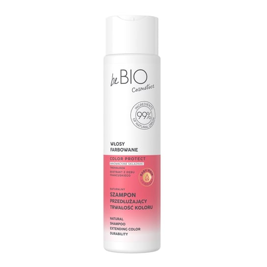 beBio Naturalny szampon do włosów farbowanych 300ml beBIO