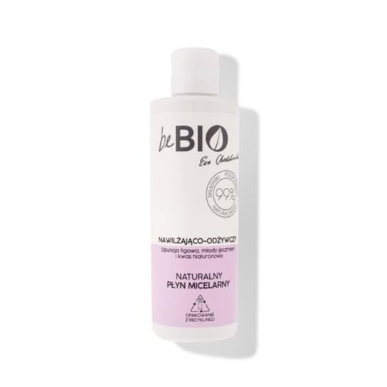 BeBio, Opuncja, Jęczmień, Kwas Hialuronowy, Naturalny płyn micelarny nawilżająco-odżywczy, 200 ml beBIO