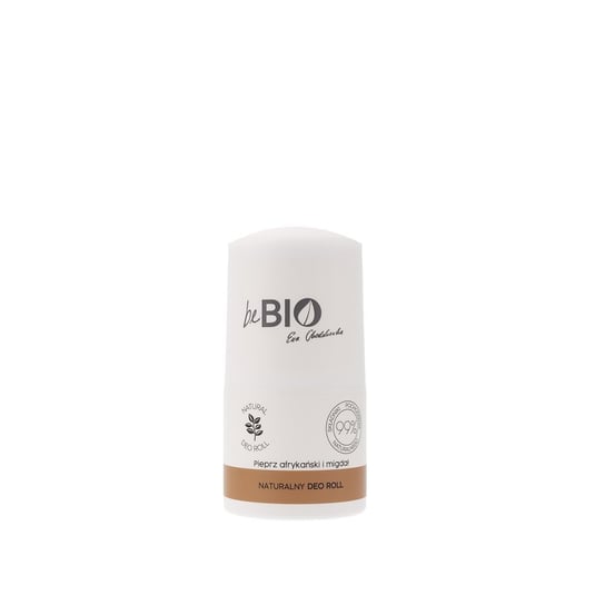 beBIO, Pieprz Afrykański Migdał, naturalny dezodorant roll-on, 50 ml beBIO