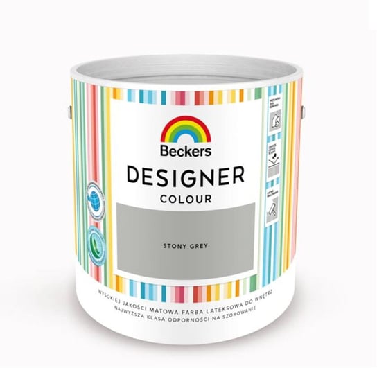 Beckers Designer Colour Farba do ściani sufitów 2,5 L KOLORY Beckers