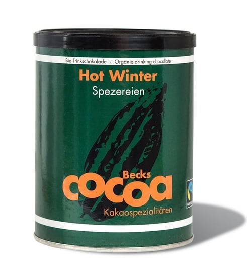 Becks Cocoa, czekolada do picia hot winter fair trade bezglutenowa bio, 250 g BECKS COCOA