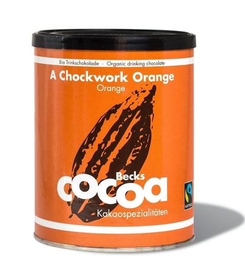 Becks Cocoa, czekolada do picia pomarańczowo-imbirowa fair trade bezglutenowa bio, 250 g BECKS COCOA