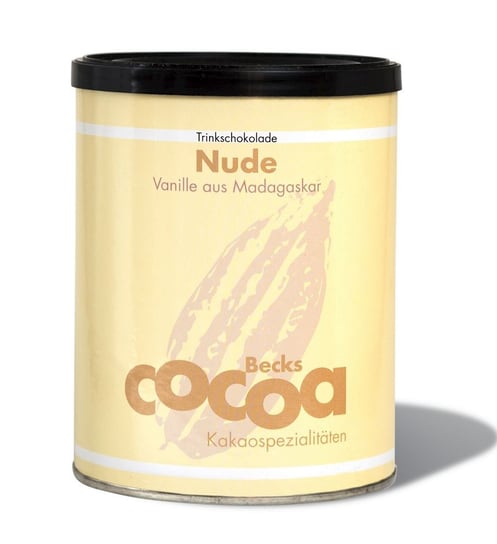 Becks Cocoa, czekolada do picia waniliowa fair trade bezglutenowa bio, 250 g BECKS COCOA