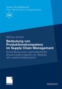 Bedeutung von Produktionskompetenz im Supply Chain Management Amann Markus