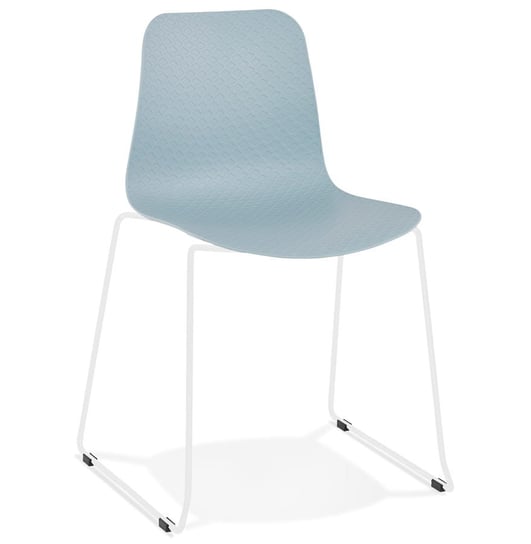 BEE krzesło k. niebieski  podstawa k. biały Kokoon Design