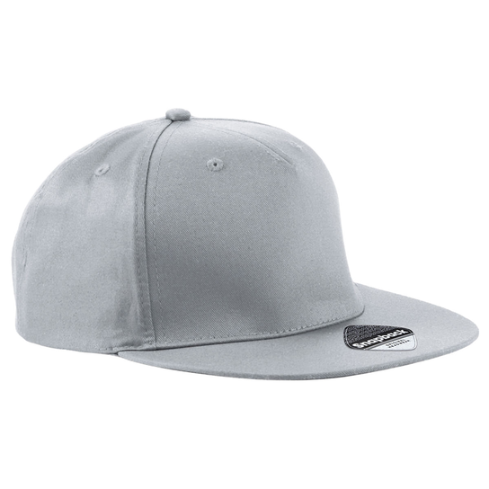 Beechfield 5 Panel Snapback Cap (OS / Jasnoszary) Beechfield