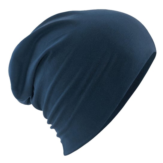 Beechfield Hemsedal Cotton Slouch Beanie Unisex Dla Dorosłych (OS / Granatowy) Beechfield