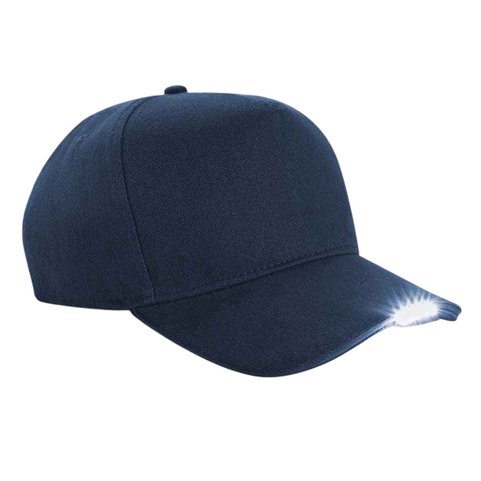 Beechfield LED Light Cap (OS / Granatowy) Beechfield