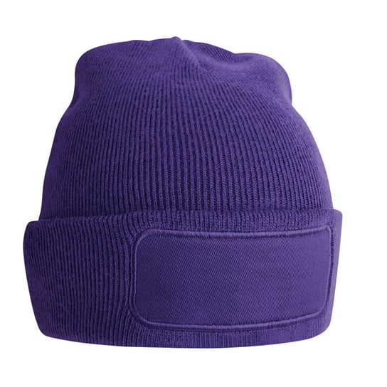 Beechfield Printers Plain Beanie (OS / Purpurowy) Beechfield