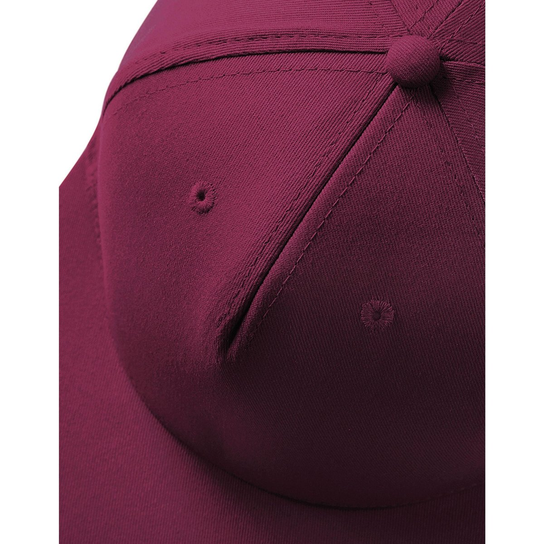Beechfield Raper Snapback Cap (OS / Burgundowy) Beechfield