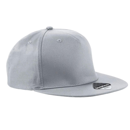 Beechfield Raper Snapback Cap (OS / Jasnoszary) Beechfield
