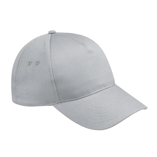Beechfield Ultimate 5 Panel Baseball Cap (OS / Jasnoszary) Beechfield