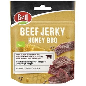 Beef Jerkey Honey & BBQ 25 g Bell Bell