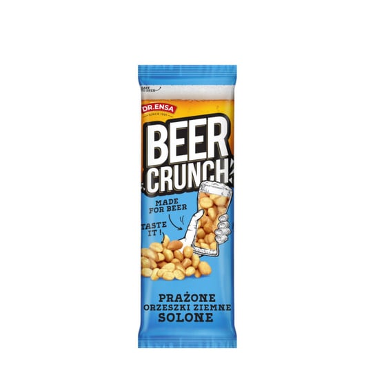 Beer Crunch: Orzechy ziemne prażone solone 60 g Inny producent