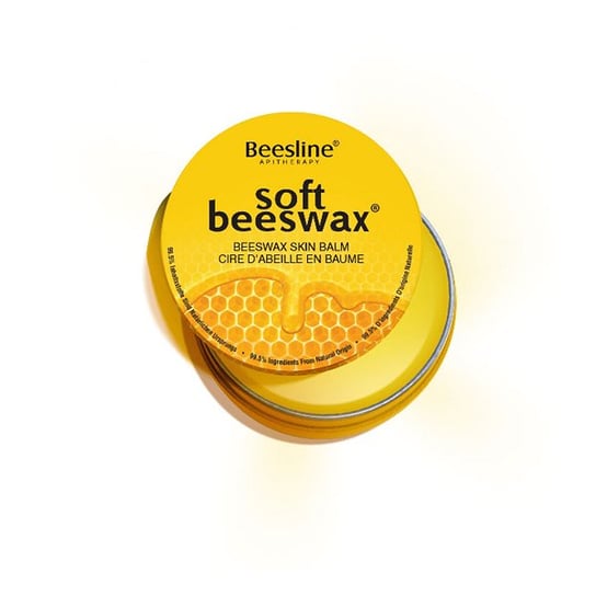 Beesline, balsam do ust z woskiem pszczelim, 20 g Beesline