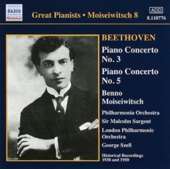 BEETH PIANO CONCERTOS NOS 35 Moiseiwitsch Benno