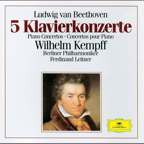 Beethoven: 5 Piano Concertos Wilhelm Kempff, Berliner Philharmoniker, Ferdinand Leitner