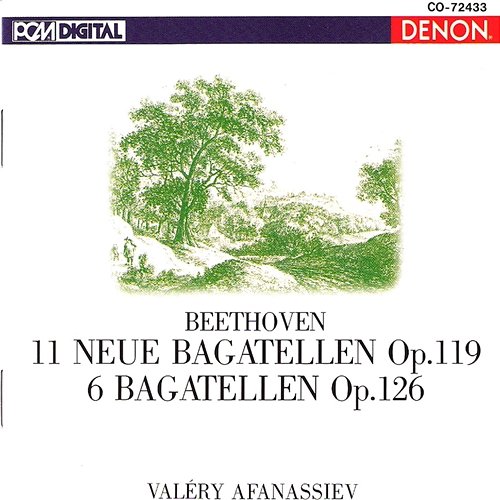 Beethoven: Bagatellen, Op. 119 & 126 Valery Afanassiev