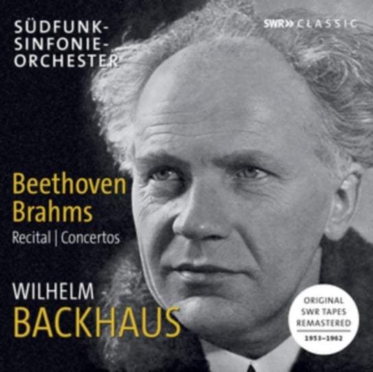 Beethoven/Brahms: Wilhelm Backhaus Concerts & Recital Stuttgart Radio Symphony Orchestra, Backhaus Wilhelm