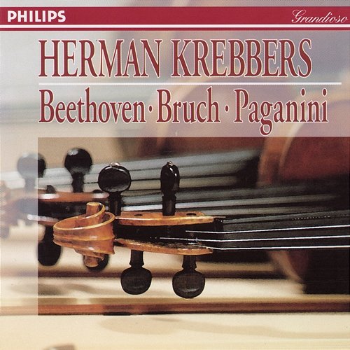 Beethoven - Bruch - Paganini Wiener Symphoniker, Brabant Philharmonic Orchestra, Hein Jordans, Willem van Otterloo, Herman Krebbers, Residentie Orkest