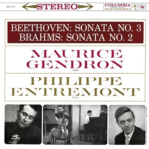 Beethoven: Cello Sonata No. 3, Op. 69 - Brahms: Cello Sonata No. 2, Op. 99 Maurice Gendron