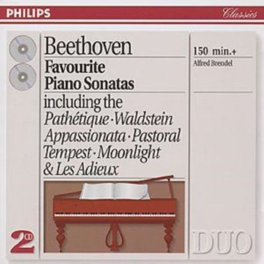 Beethoven: Favourite Piano Sonatas Brendel Alfred